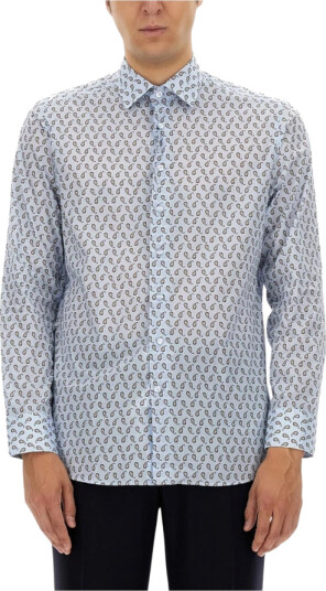 Etro Herre Skjorter Blå XL, Etro Herre Skjorter Blå XL,