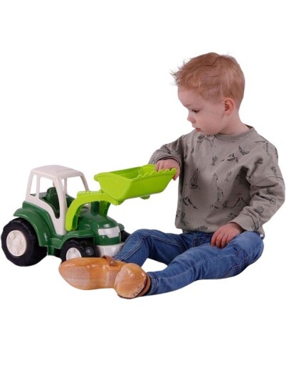 Traktor med frontlaster 48 cm