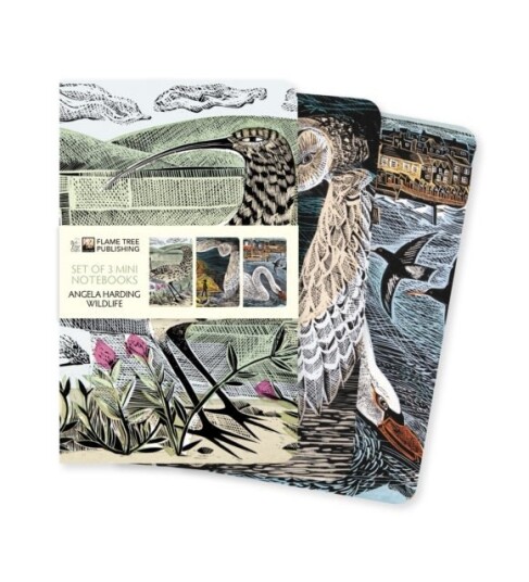 Angela Hardin Wildlife Set of 3 Mini Notebooks Angela Hardin Wildlife Set of 3 Mini Notebooks