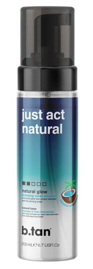 B.Tan Just Act Natural Self Tan Mousse 200ml