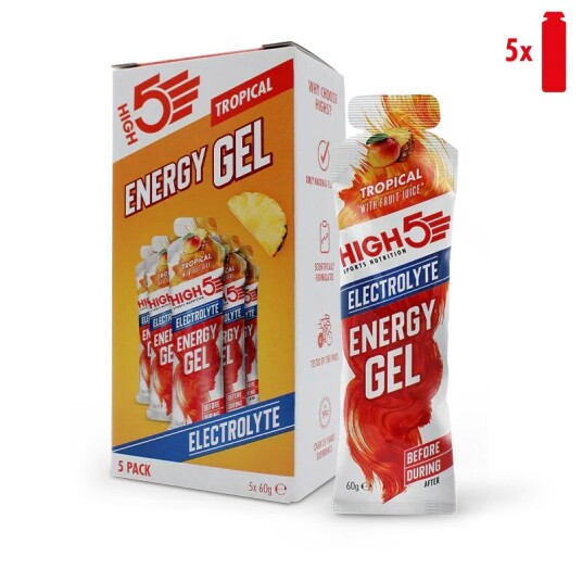 High5 Energygel Electrolyte Tropisk 5.Stk