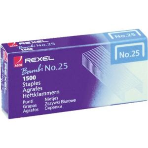 Heftestift Rexel nr25 Bambi Heftestift Rexel nr25 Bambi