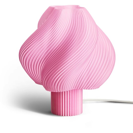 Crème Atelier Soft Serve Grande Bordlampe Rose Sorbet