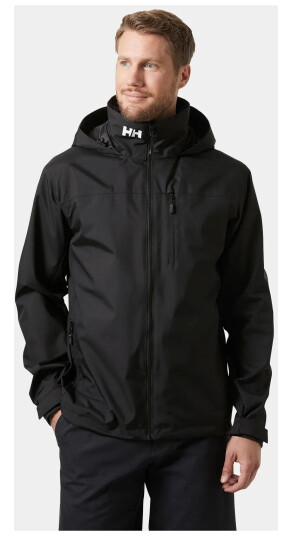 Helly Hansen Men’s Crew Hooded Sailing Jacket 2.0 Svart S