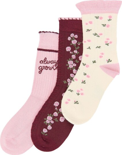 minipop Mpopmarry Bamboo Socks 3 Pack HUCKLEBERRY 27/30