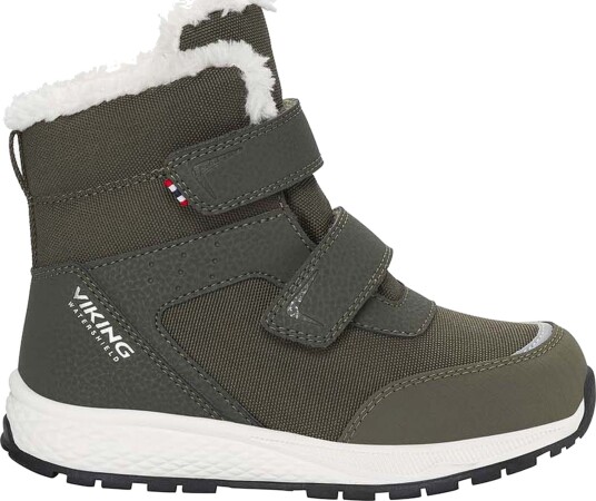 Viking Vintersko Equip Warm WP 2V Olive Viking Vintersko Equip Warm WP 2V Olive