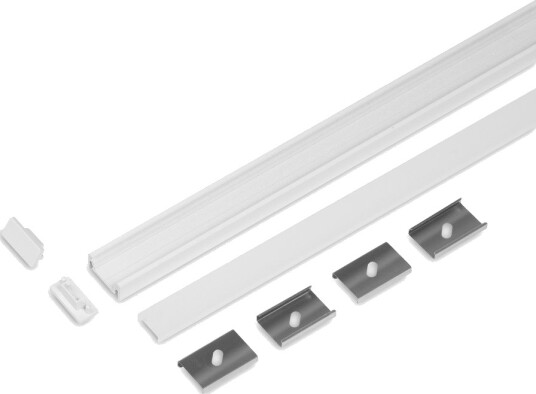 Topmet 2m sett SURFACE10.V2 + C CLICK Hvit