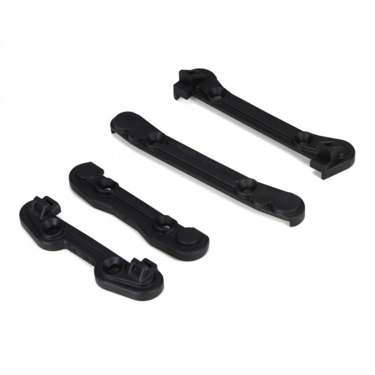 Losi B2079 F/R Pin Mount Covers 4: 5IVE-T MINI WRC
