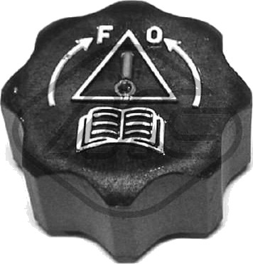Skrulokk, kjølevæsketank Metalcaucho 03547
