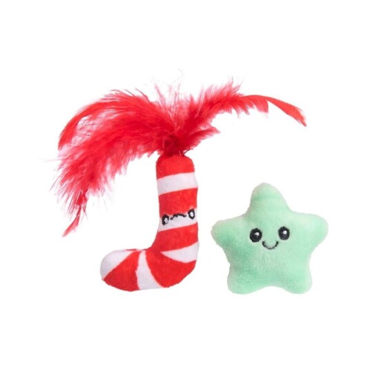 Little&Bigger Xmas Stories Polkagris & Stjerne 2 Pk