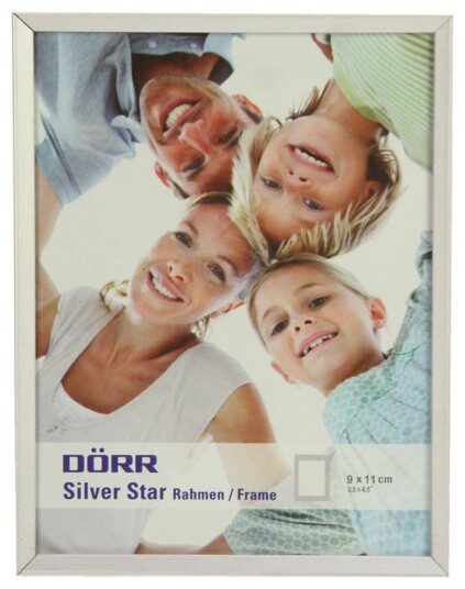 DÃRR Silver Star Oslo Billedramme Metall 9x11cm Single DÃRR Silver Star Oslo Billedramme Metall 9x11cm Single