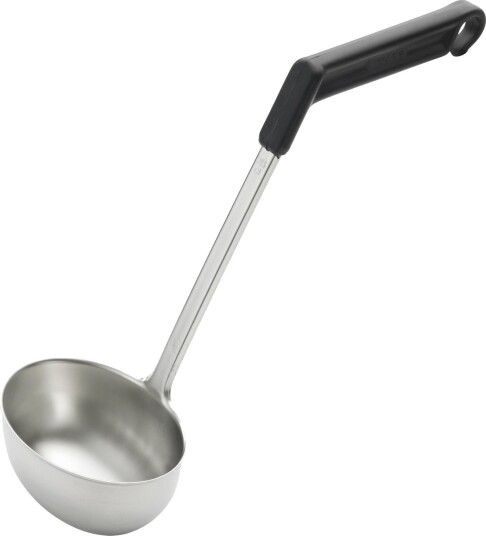 Gense Suppeøse Ergonova 28 Cl Stål/Sort   Black   28 cl