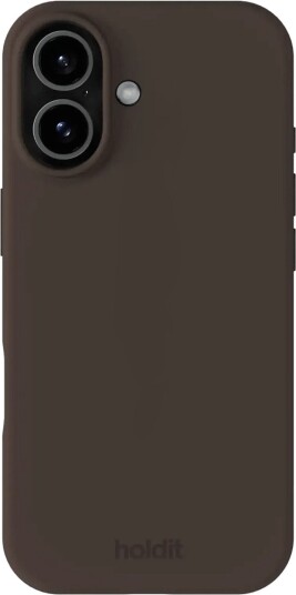 Holdit Silicone Case iPhone 17 CHOCOLATE