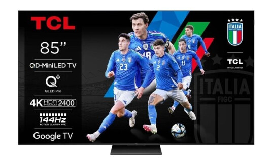 TCL 85" C765 Mini-LED 4K UHD Smart TV med Quantum Dot Pro