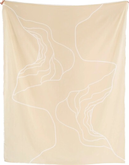 The Organic Company Reconnect Wrap Beige 140X 180CM