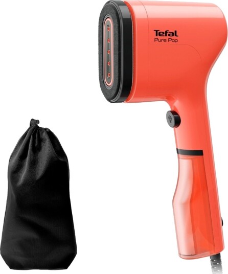 Tefal Hand steamer Pure Pop Garment Steamer, korallrød Tefal Hand steamer Pure Pop Garment Steamer, korallrød