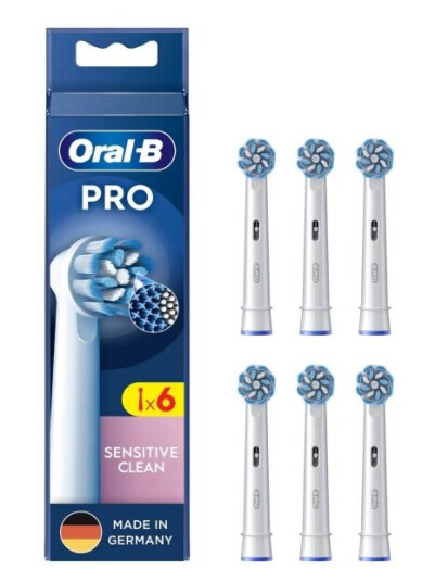 Oral-B Sensitive Clean 6 Stykker Hvit 3 MånedEr Ekstra Myk Oral-B Boks Oral-B Sensitive Clean 6 Stykker Hvit 3 MånedEr Ekstra Myk Oral-B Boks