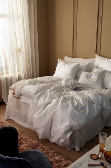 Staycation Sengesett Magical i sateng 2 eller 3 deler Hvit Staycation Sengesett Magical i sateng 2 eller 3 deler Hvit