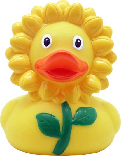 Badeand Solsikke Badeand OneSize Badeleker Gul