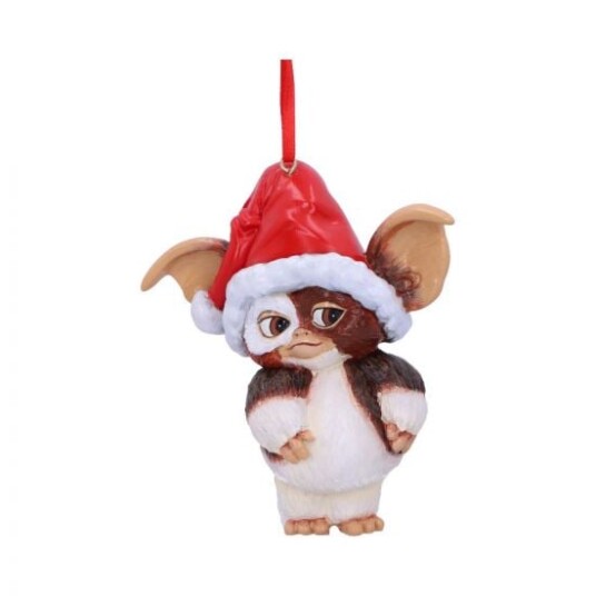 Gremlins Gizmo Julenisse Hengende Julepynt 10,5cm i Rød Kunstharpiks