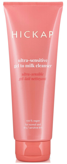 Hickap Ultra-Sensitive Gel To Milk Cleanser 125ml