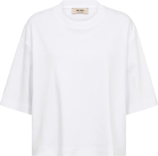 MOS MOSH Mmnatalie O Ss Boxy Tee WHITE L