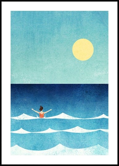 Sea Swim ii Poster Plakat / 100x150cm