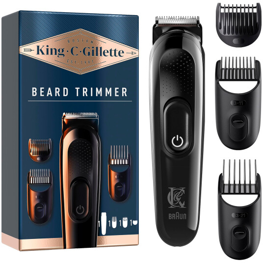 Gillette Elektrisk skjeggtrimmer King C. Elektrisk skjeggtrimmer Gillette Elektrisk skjeggtrimmer King C. Elektrisk skjeggtrimmer