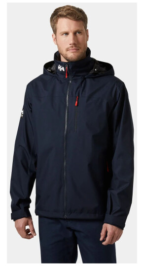 Helly Hansen Men’s Crew Hooded Sailing Jacket 2.0 Marineblå XXL