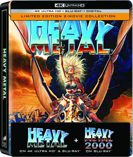 Heavy Metal 4K + Heavy Metal 2000 BluRay Heavy Metal 4K + Heavy Metal 2000 BluRay
