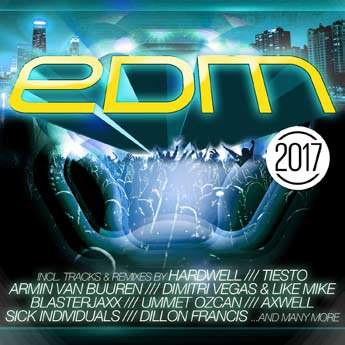 Diverse Artister Edm 2017 CD