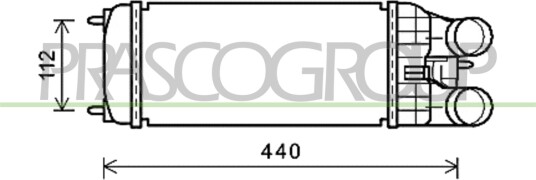 Intercooler PRASCO CI325N001