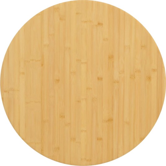 Bordplate Ø90x2,5 cm bambus 352684