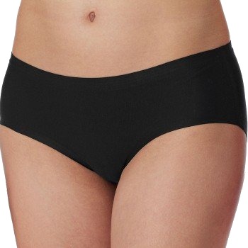 Schiesser Truser Invisible Cotton Hipster Svart 34 Dame