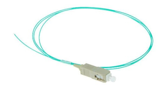 Act Rl8695 1M Sc Pigtail Lszh Om3 Aqua Fiberoptisk Kabel (Rl8695)