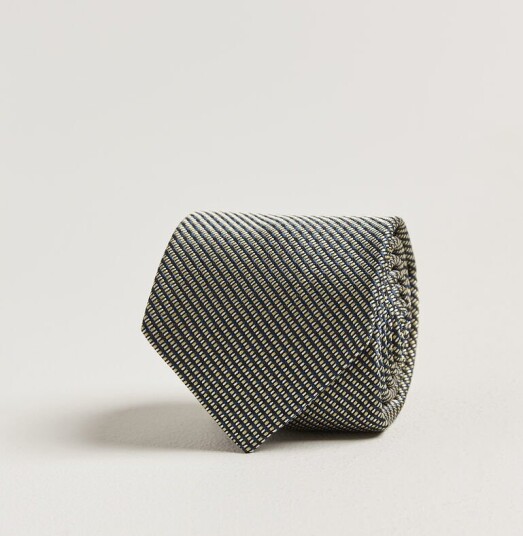 Brioni Jacquard Silk Tie Yellow Brioni Jacquard Silk Tie Yellow