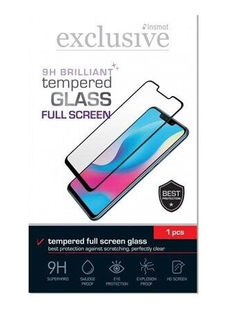 Insmat Brilliant - screen protector for mobile phone - full screen Insmat Brilliant - screen protector for mobile phone - full screen