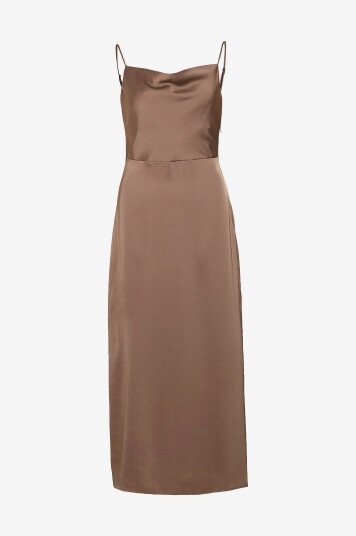 Vila - Maxikjole viRavenna Strap Ankle Dress - Brun Vila - Maxikjole viRavenna Strap Ankle Dress - Brun