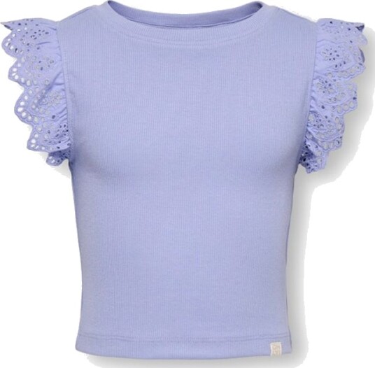 Only Kids Drea Bluse Regular Fit Sweet Lavender Emb / Dtm (104 / 4 år) Only Kids Drea Bluse Regular Fit Sweet Lavender Emb / Dtm (104 / 4 år)