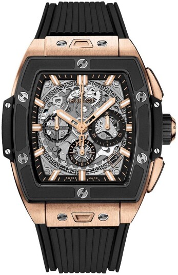 Hublot Herreklokke 642.OM.0180.RX Big Bang 42mm Sort/Gummi