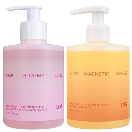 By Lyko Hand Soap Bloomy Bliss 300 ml & Hand Soap Magnetic Mango 300 m