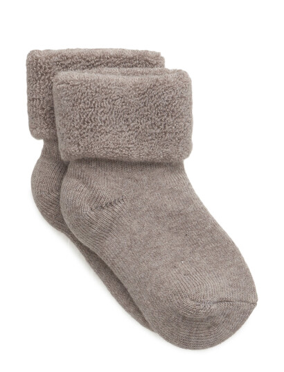 mp Denmark Cotton Baby Sock - Brown - 19/21 mp Denmark Cotton Baby Sock - Brown - 19/21