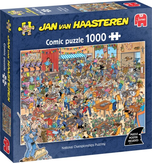 Jan van Haasteren National Championships Puzzling Puslespill 1000 Brikker Jan van Haasteren National Championships Puzzling Puslespill 1000 Brikker