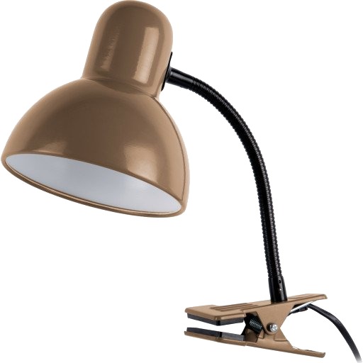 Leitmotiv   Klips på lampe New Retro   Brun