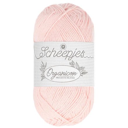 Scheepjes Organicon Garn 250 Pudder Rosa Scheepjes Organicon Garn 250 Pudder Rosa