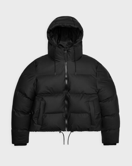 Rains W Alta Puffer Jacket - Black L