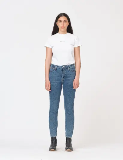 Tomorrow Trw-Hepburn Jeans Wash Bright Orlan - Blue - 27 x 30