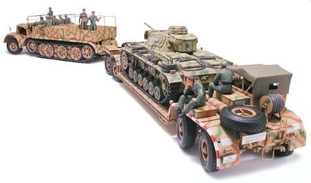 Tamiya 1/35 German FAMO and Tank Transporter Sd.Ah.116