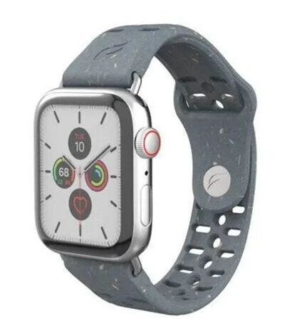 Pela Vine Eco Friendly strap for the 44mm Apple Watch Sharkskin Grey Pela Vine Eco Friendly strap for the 44mm Apple Watch Sharkskin Grey