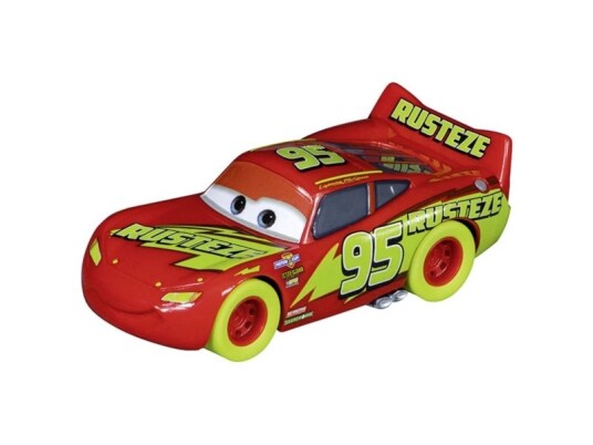 Carrera 20064220 Go!!! Bil Lynet Mcqueen Glow Racer